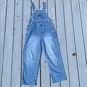 Vintage dungaree overalls by American eagle